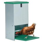 Comedero automático para aves de corral con pedal 20 kg