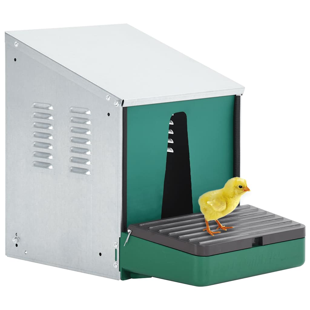 Caja nido enrollable Nestomatic para aves de corral