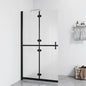 Mampara de ducha accesible vidrio ESG claro 100x195 cm