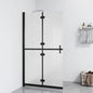 Mampara de ducha accesible vidrio ESG claro 100x195 cm