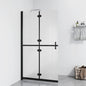 Mampara de ducha accesible vidrio ESG claro 100x195 cm