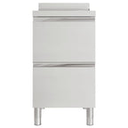 Armario de cocina comercial con 2 cajones 50x60x96 cm