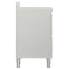 Armario de cocina comercial con 2 cajones 50x60x96 cm