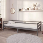 Sofá cama de 3 plazas sin colchón blanco 90x200 cm
