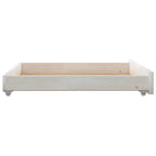 Cajones para sofá cama 2 piezas blanco madera maciza de pino