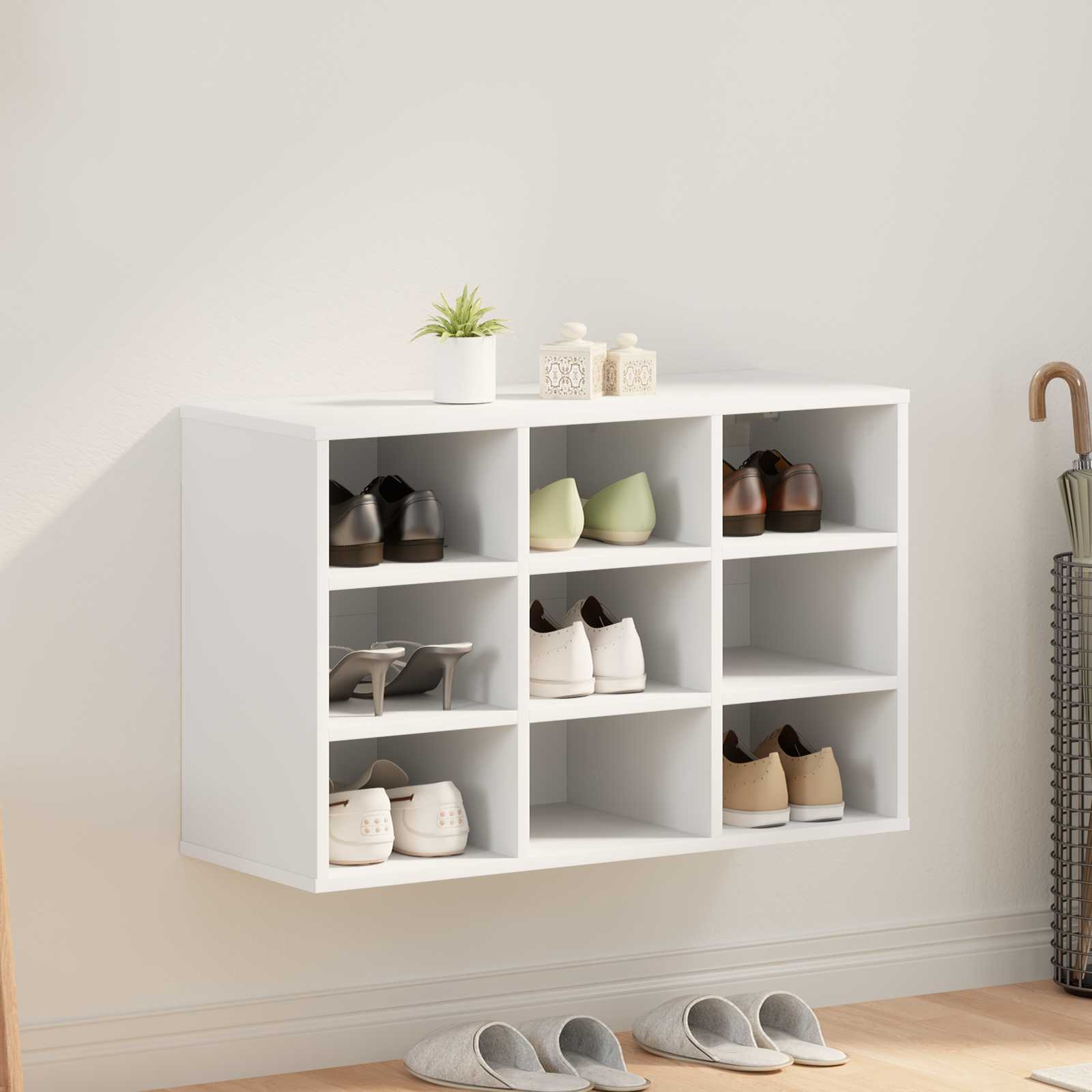 Armario Zapatero 103 x 30 x 51 cm Madera de ingeniería