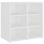 Zapatero blanco 52,5x30x50 cm