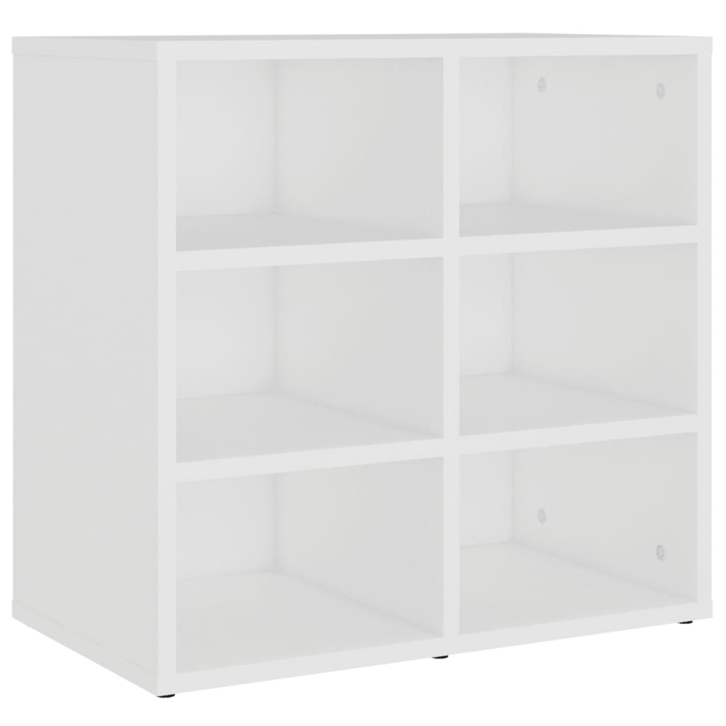 Zapatero blanco 52,5x30x50 cm