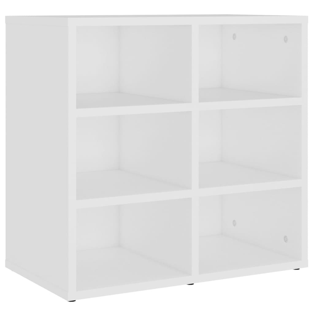 Muebles zapatero 2 unidades blanco 52,5x30x50 cm