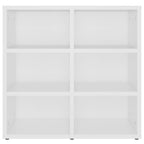 Muebles zapatero 2 unidades blanco 52,5x30x50 cm
