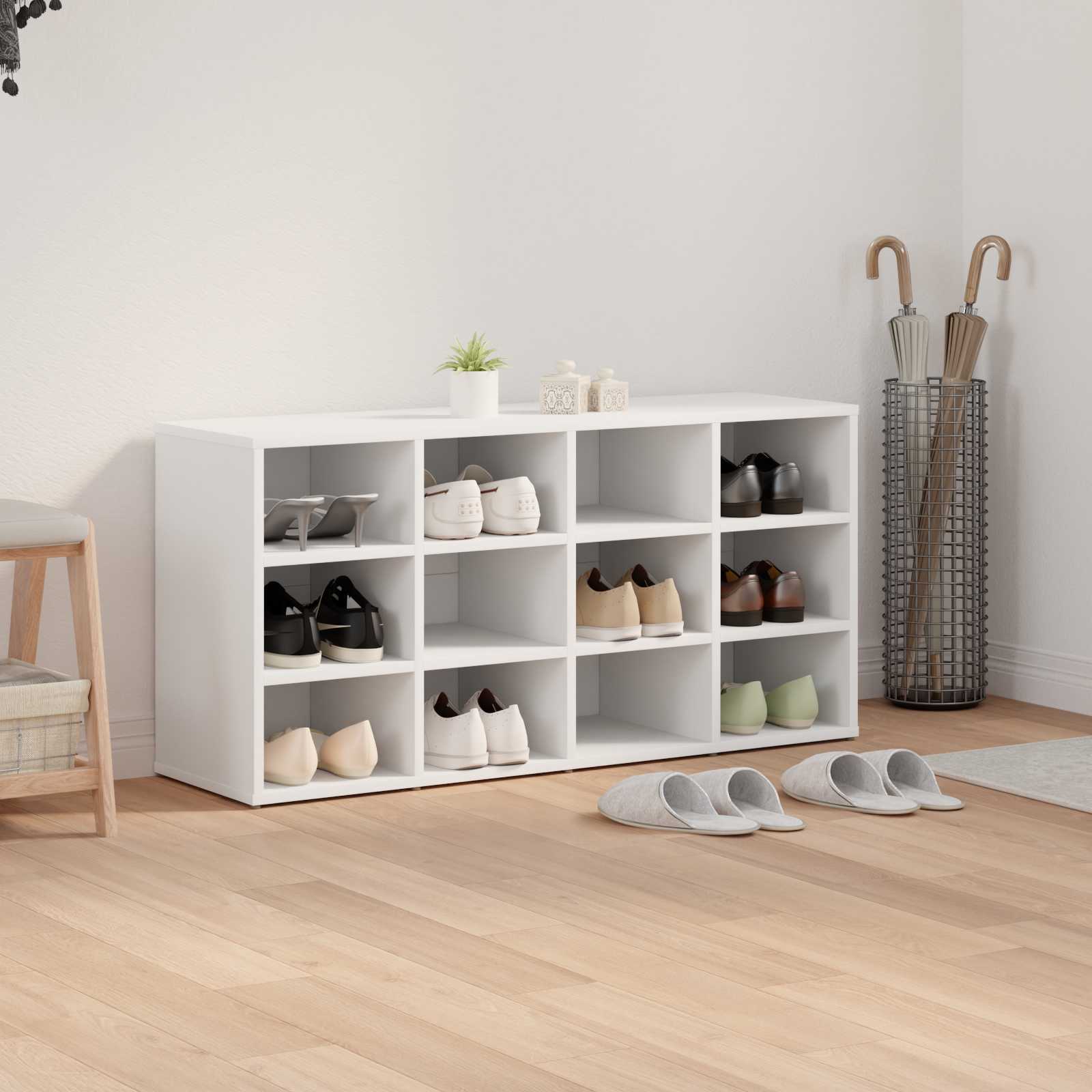 Armario Zapatero 103 x 30 x 51 cm Madera de ingeniería