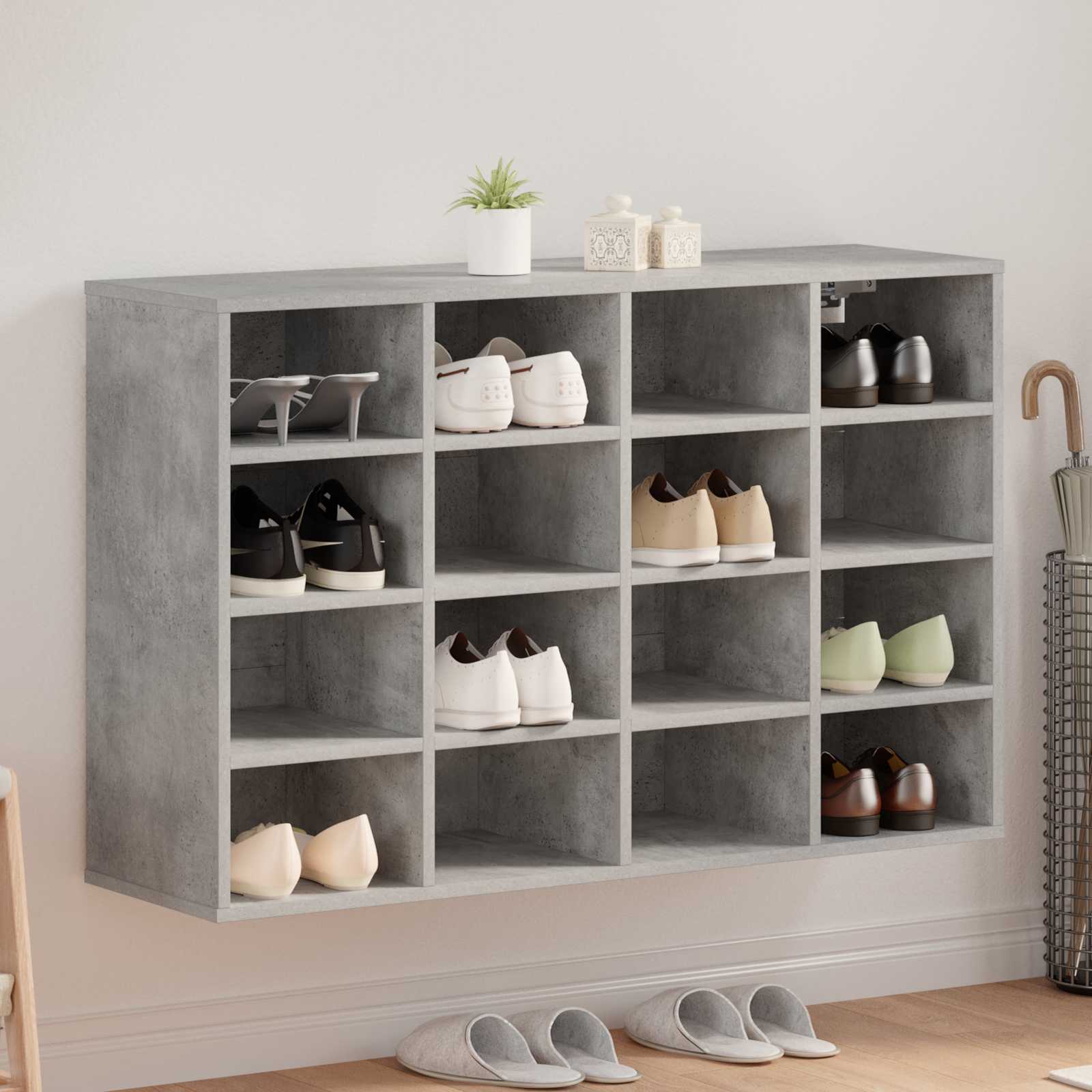 Armario Zapatero 103 x 30 x 51 cm Madera de ingeniería
