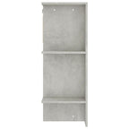 Mueble recibidor madera ingeniería gris hormigón 97,5x37x99 cm