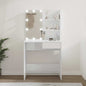 Dressing table with bright white LED 74.5x40x141 cm