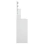 Tocador con LED blanco 86,5x35x136 cm