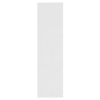 Mueble con espejo y luces LED blanco 76x15x55 cm