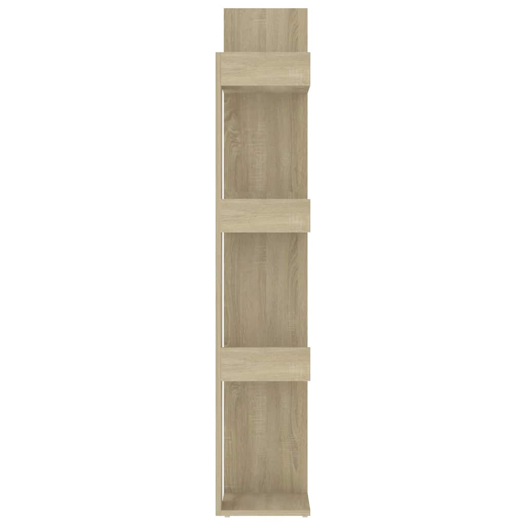 Estantería de madera de ingeniería roble Sonoma 86x25,5x140 cm
