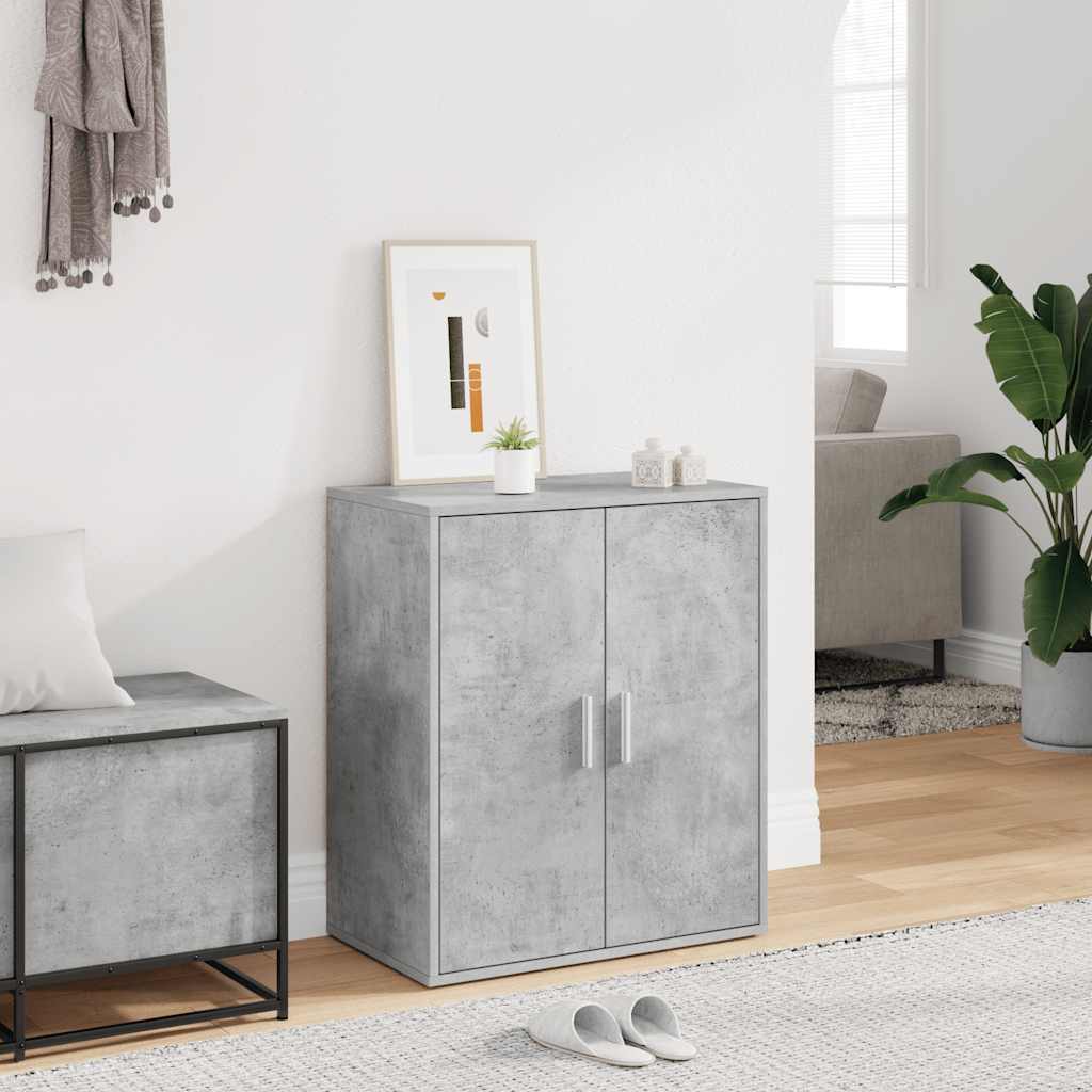 Zapatero de madera contrachapada blanco 31,5x35x70 cm