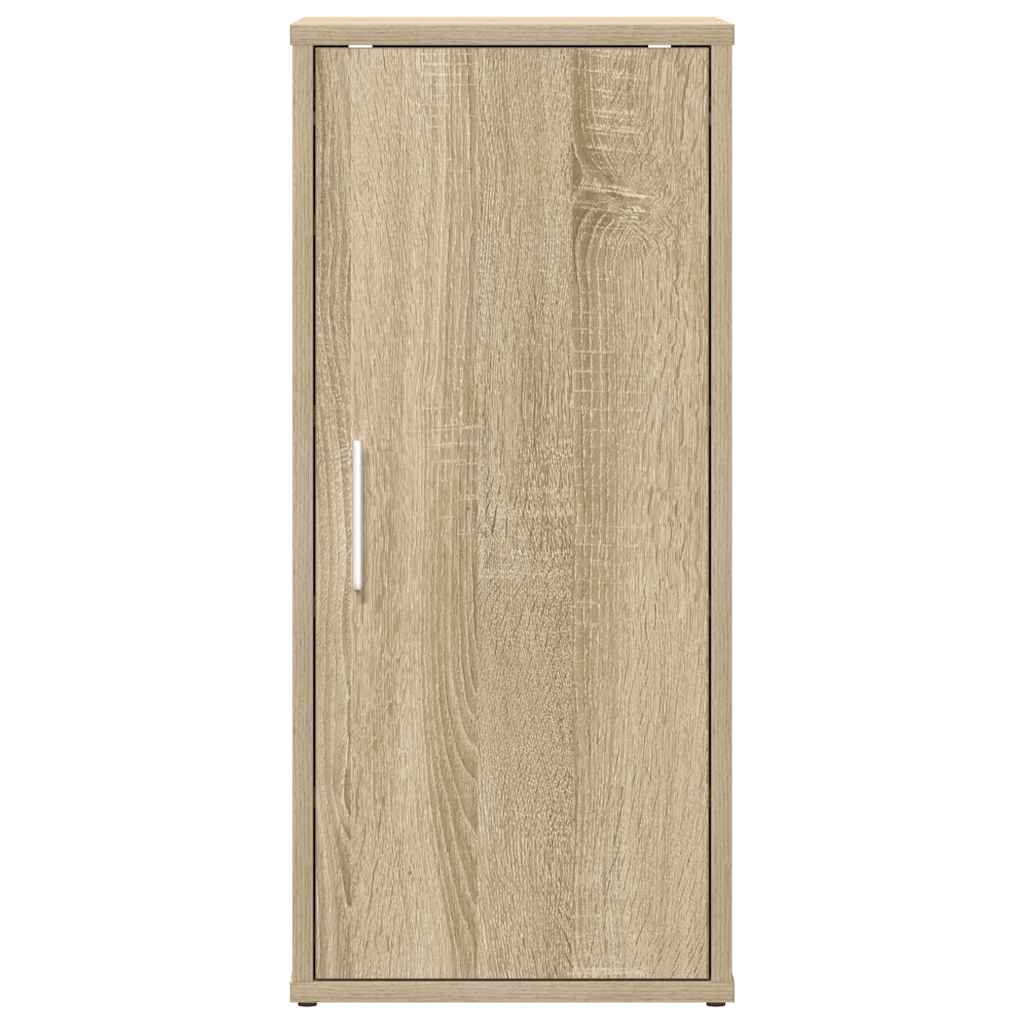 Zapateros 2 uds contrachapado roble Sonoma 32x35x70 cm