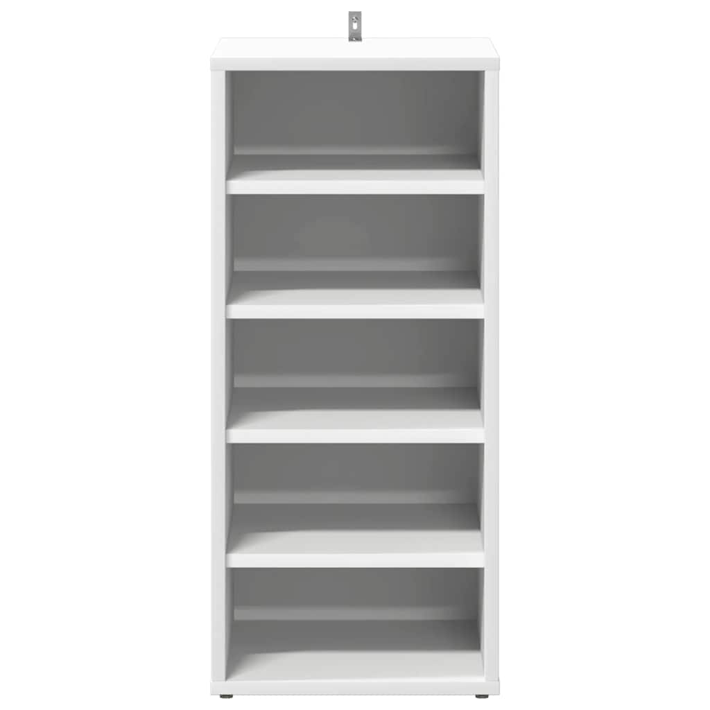 Zapateros 2 uds contrachapada blanco 31,5x35x70 cm