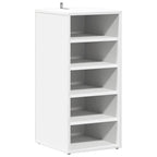 Zapateros 2 uds contrachapada blanco 31,5x35x70 cm