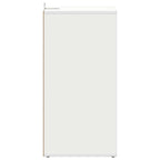 Zapateros 2 uds contrachapada blanco 31,5x35x70 cm