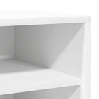 Zapateros 2 uds contrachapada blanco 31,5x35x70 cm