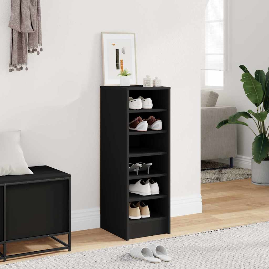 Zapatero de madera contrachapada blanco 31,5x35x70 cm