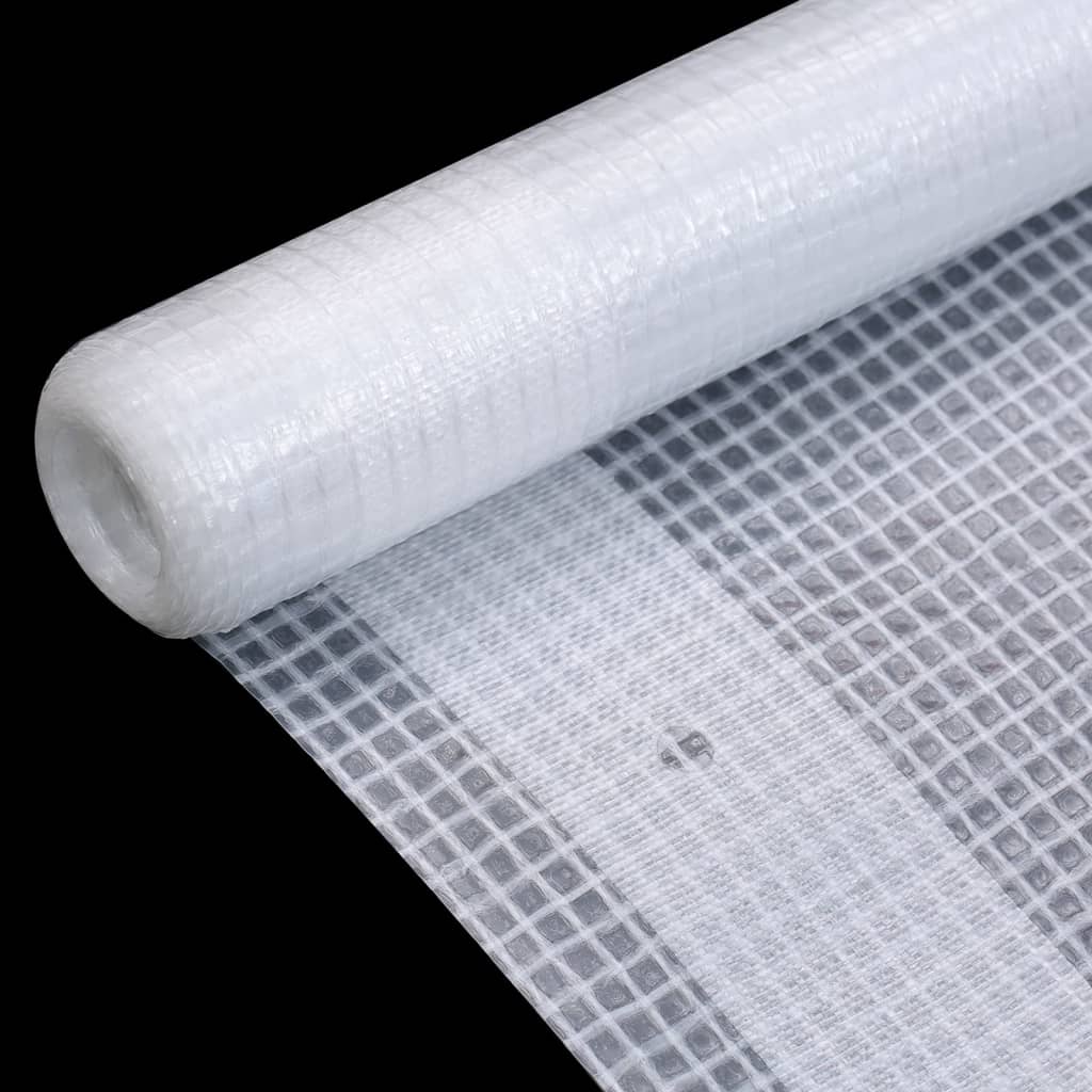 Lonas de leno 2 unidades 260 g/m² 1,5x10 m blanca