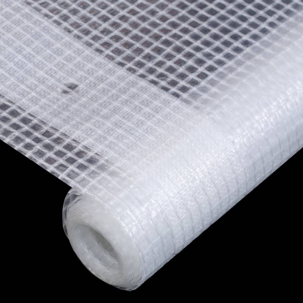 Lonas de leno 2 unidades 260 g/m² 1,5x10 m blanca