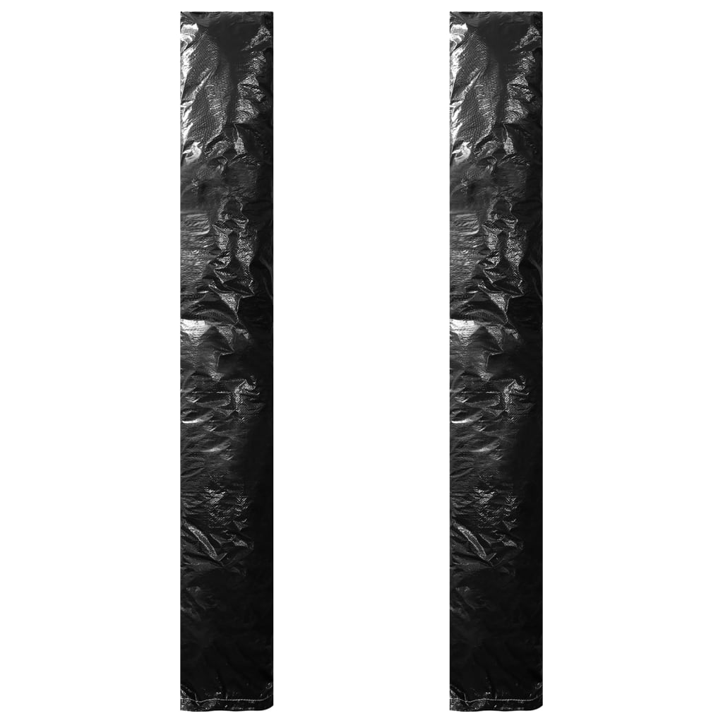 Funda de sombrilla con cremallera PE 175 cm