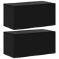 Funda para muebles de jardín 2 uds 6 ojales 160x80x75 cm