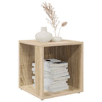 Mesa auxiliar madera contrachapada roble Sonoma 33x33x34,5 cm