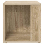 Mesa auxiliar madera contrachapada roble Sonoma 33x33x34,5 cm