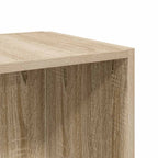 Mesa auxiliar madera contrachapada roble Sonoma 33x33x34,5 cm