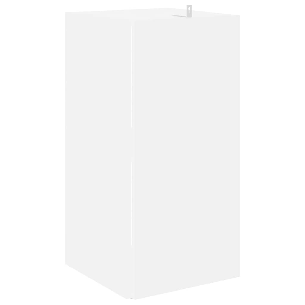Armario esquinero madera contrachapada blanco 33x33x67cm