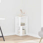 Armario esquinero madera contrachapada blanco 33x33x67cm