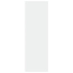 Mueble de esquina madera contrachapada blanco 33x33x100 cm