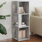 Mueble de esquina madera contrachapada blanco 33x33x100 cm
