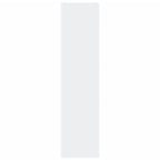 Mueble de esquina madera contrachapada blanco 33x33x132 cm