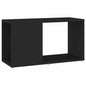 Mueble de TV madera contrachapada gris Sonoma 100x24x32 cm