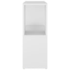 Estantería librería madera contrachapada blanco 60x24x63 cm