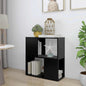 Concrete Gray Plywood Bookcase 60x24x63 cm