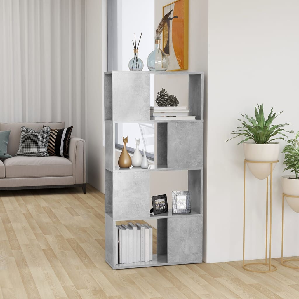 Estantería de libros/divisor de espacios blanco 100x24x94 cm