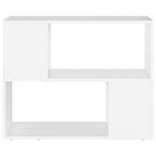 Mueble para TV madera contrachapada blanco 80x24x63 cm