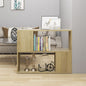 Mueble para TV madera contrachapada gris hormigón 80x24x32 cm
