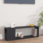 Mueble para TV madera contrachapada blanco 100x24x32 cm