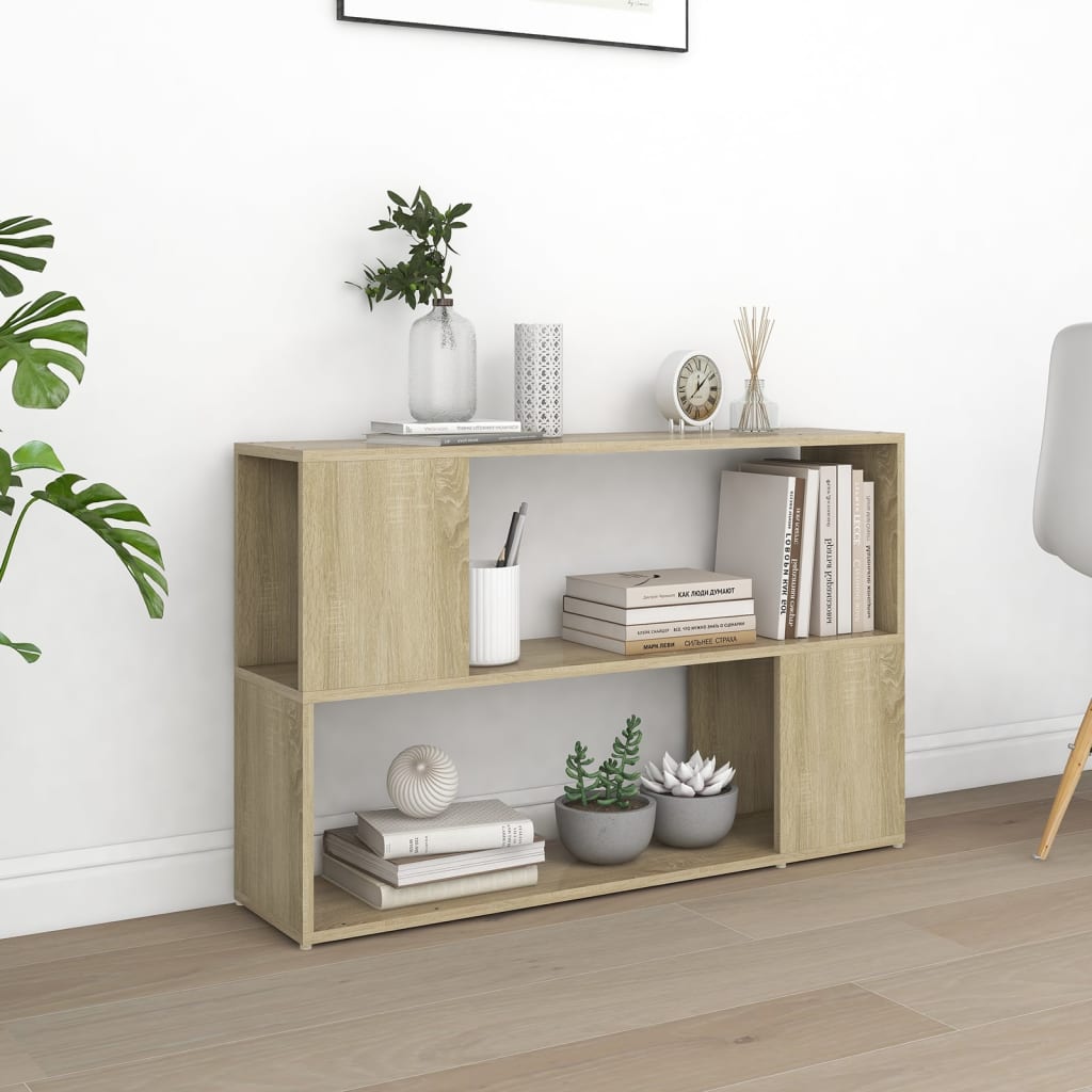 Estante-livreiro em contraplacado branco 100x24x63 cm