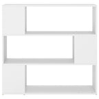 Estantería de libros/divisor de espacios blanco 100x24x94 cm