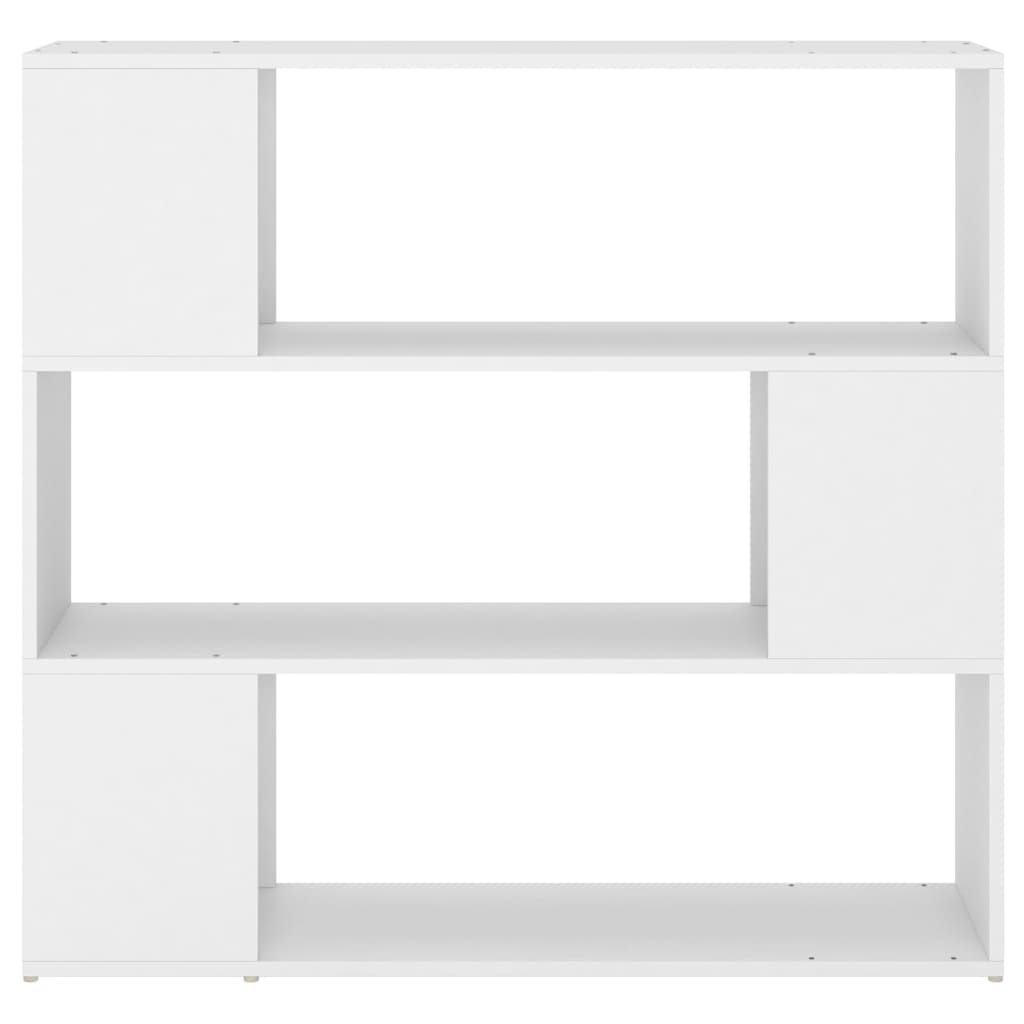 Estantería de libros/divisor de espacios blanco 100x24x94 cm